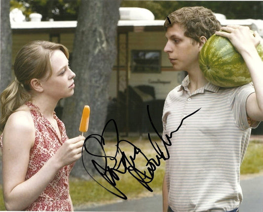 Signed Portia Doubleday Youth in Revolt Actress 8x10 Photo #1 Original