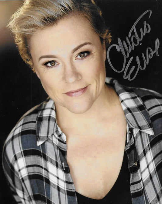 Photo autographiée 8x10 signée Christine Elise Actrice #4 Original