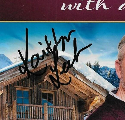 Signed Kaitlyn Leeb Actress Christmas with a View 8x10 Photo #4 Original
