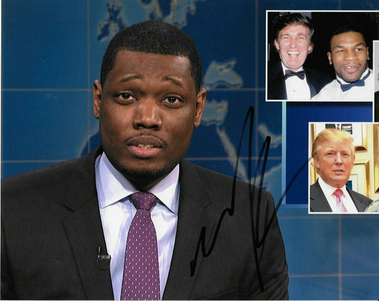 Photo autographiée de Michael Che Saturday Night Live 8x10 #3 originale