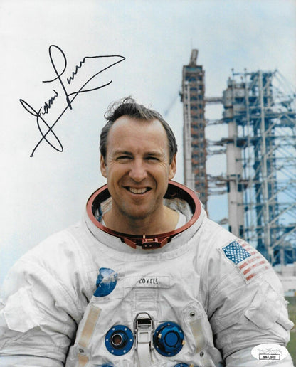 Signed Jim Lovell Astronaut Gemini Apollo Autographed 8x10 Photo #1 Original