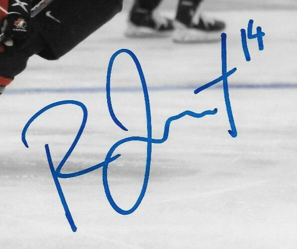 Signed Renata Fast Team Canada Womens Hockey Olympics 8x10 Photo #12 Original