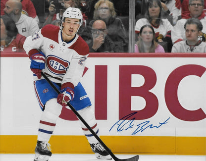Signed Alex Barre Boulet Montreal Canadiens Autographed 8x10 Photo #1 Original
