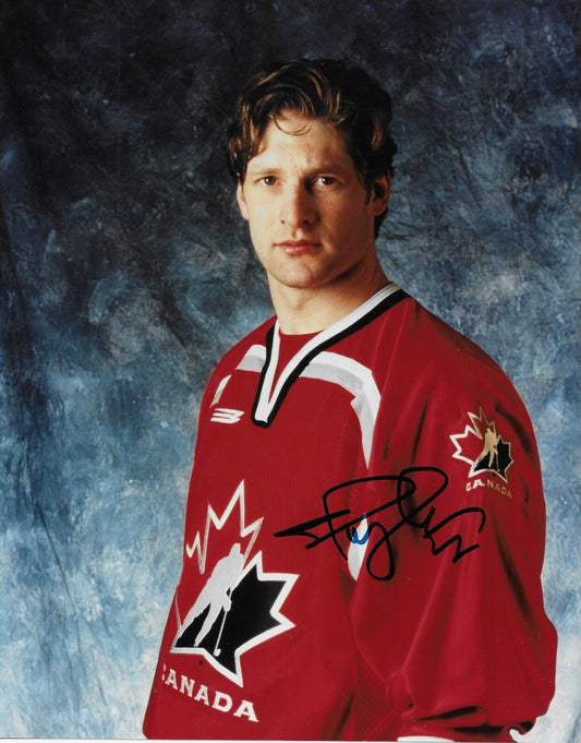 Signed Shayne Corson Team Canada Autographed 8x10 Photo #3 Original