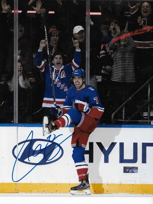Signed Filip Chytil New York Rangers Autographed 8x10 Photo #1 Original