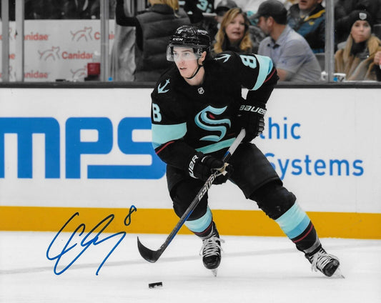 Signed Cale Fleury Seattle Kraken Autographed 8x10 Photo #2 Original
