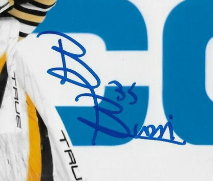 Photo 8x10 autographiée par Brandon Bussi des Bruins de Boston n° 5 originale