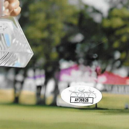 Signed Tony Finau PGA Golf Autographed 8x10 Photo #2 with JSA Authentication