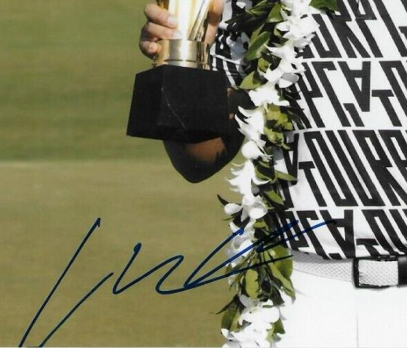 Signed Si Woo Kim PGA Golf Autographed 8x10 Photo #2 with JSA Authentication