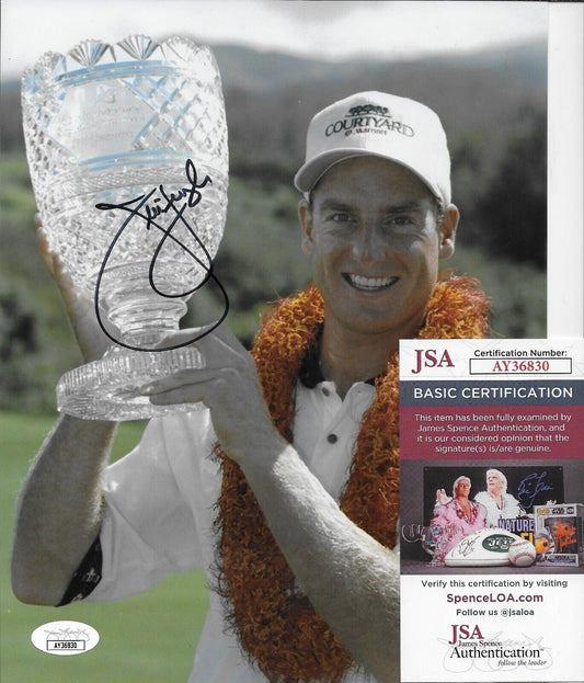 Signed Jim Furyk Day PGA Golf Autographed 8x10 Photo #5 with JSA Authentication
