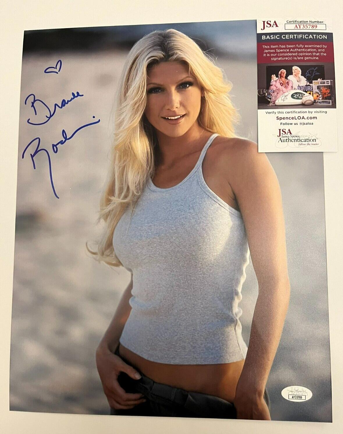 Signed Brande Roderick Actress Model Baywatch 11x14 Photo #5 JSA Authentication