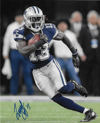 Signed Lucky Whitehead Dallas Cowboys Autographed 8x10 Photo #4 Original