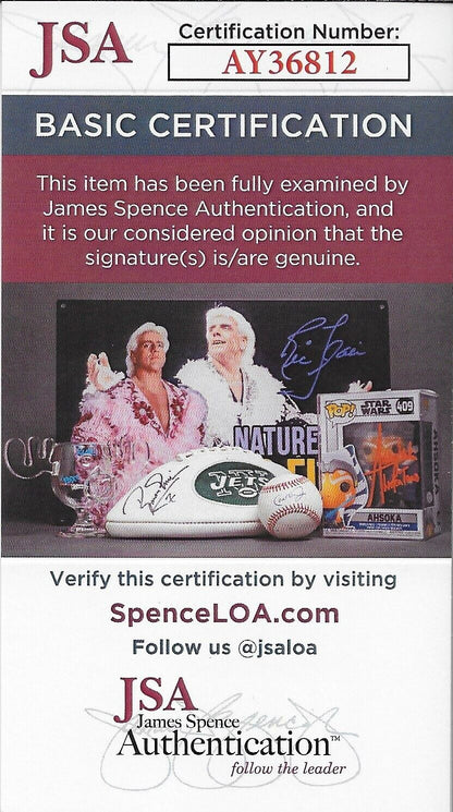Signed Al MacInnis Calgary Flames H of F 8x10 Photo #4 with JSA Authentication
