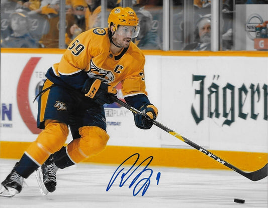 Signed Roman Jossi Nashville Predators Autographed 8x10 Photo #2 Original