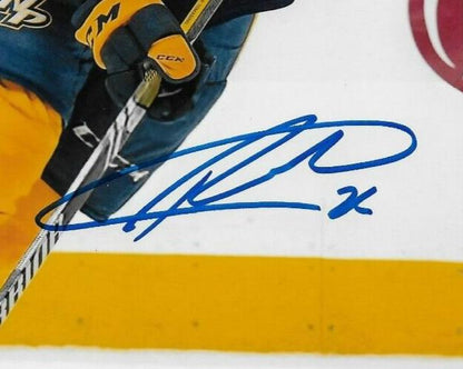 Signed Philip Tomasino  Nashville Predators Autographed 8x10 Photo #1 Original