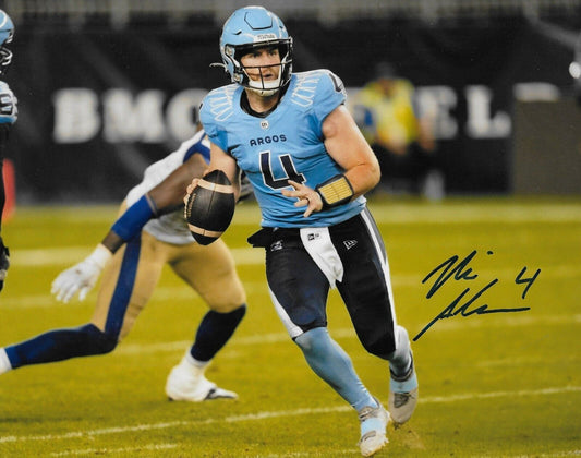 Signed Nick Arbuckle Toronto Argonauts Autographed 8x10 Photo #1 Original