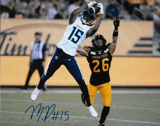 Photo autographiée 8x10 de Makai Polk des Argonauts de Toronto #1