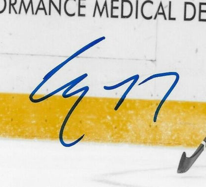 Signed Luke Evangelista Nashville Predators Autographed 8x10 Photo #1 Original