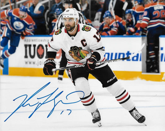 Signed Nick Foligno Chicago Blackhawks Autographed 8x10 Photo #3 Original