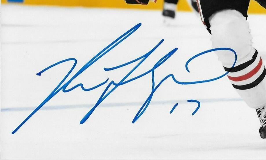 Signed Nick Foligno Chicago Blackhawks Autographed 8x10 Photo #3 Original