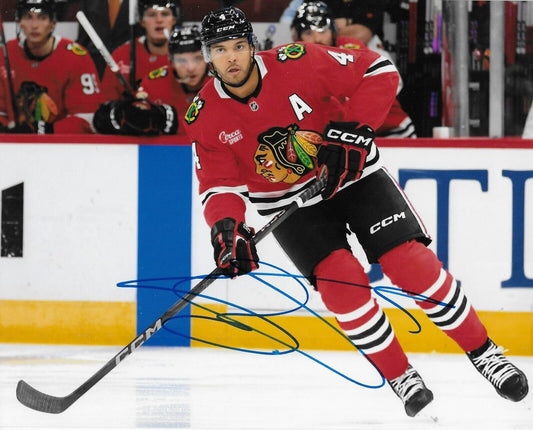 Signed Seth Jones Chicago Blackhawks Autographed 8x10 Photo #2 Original