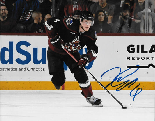 Signed Juuso Valimaki Arizona Coyotes Autographed 8x10 Photo #3 Original
