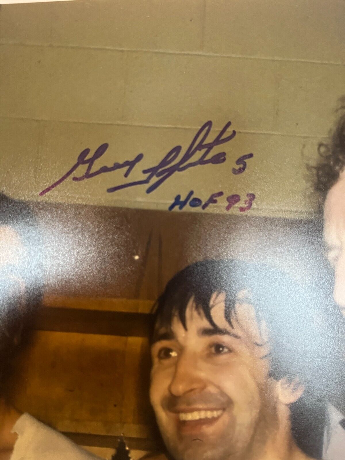 Signed Canadiens Serge Savard Guy Lapointe Larry Robinson 11x14 Photo w JSA 1b