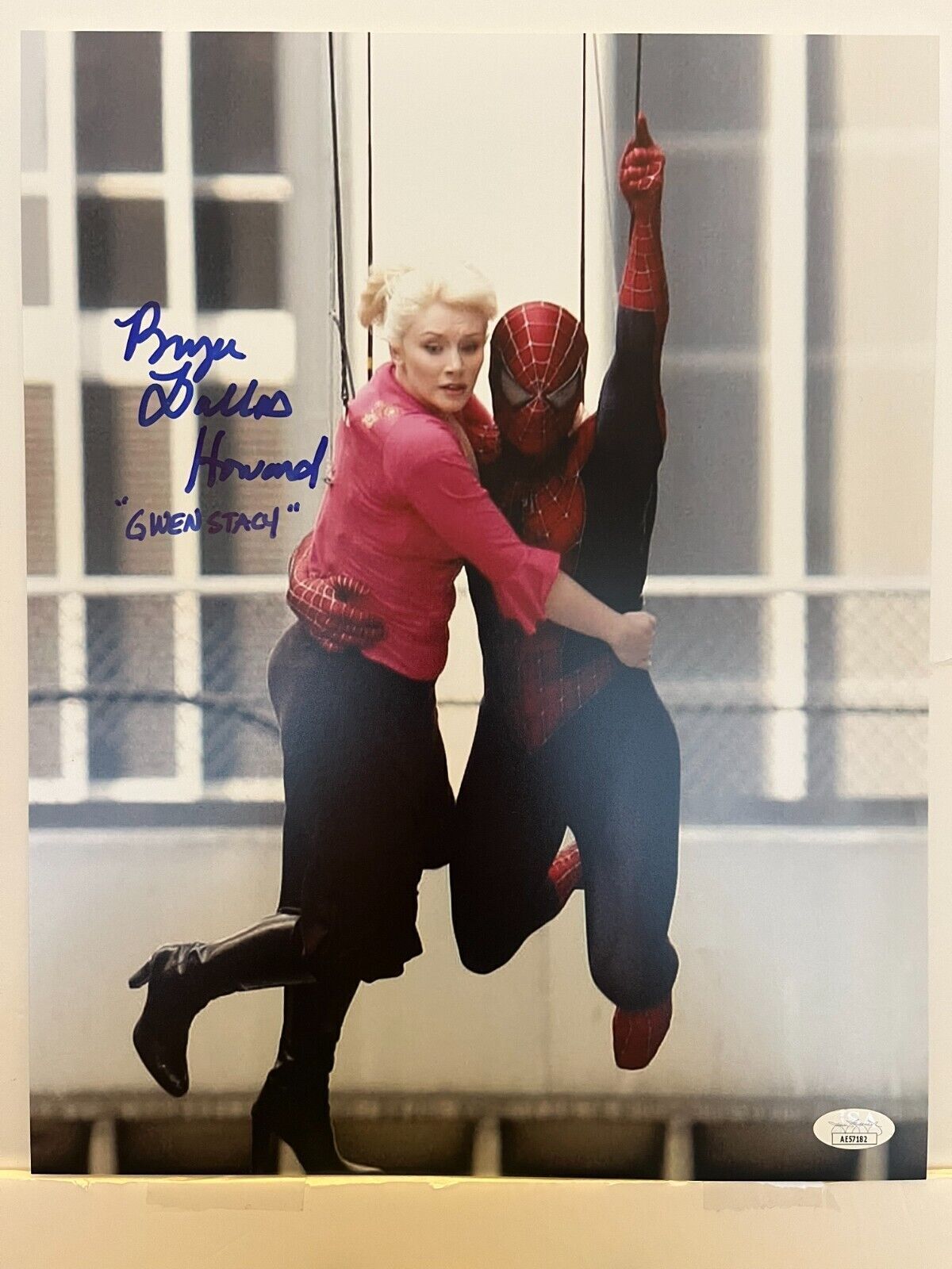 Signed Bryce Dallas Howard Actress Spiderman 11x14 Photo  JSA