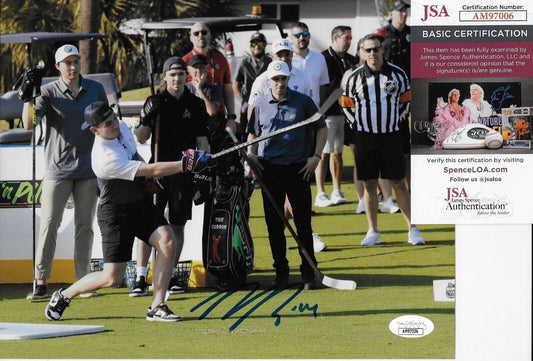 Signed Montreal Canadiens Nick Suzuki 8x10 Photo #4 Original JSA Authentication