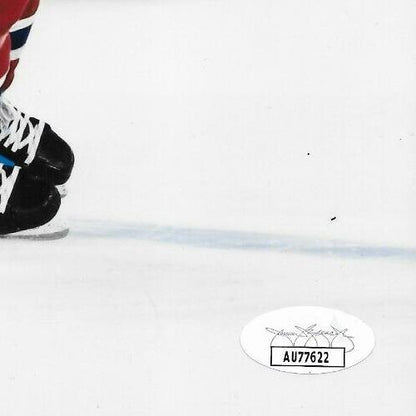 Photo 8x10 signée Patrik Laine Canadiens de Montréal 1 Authentification JSA originale