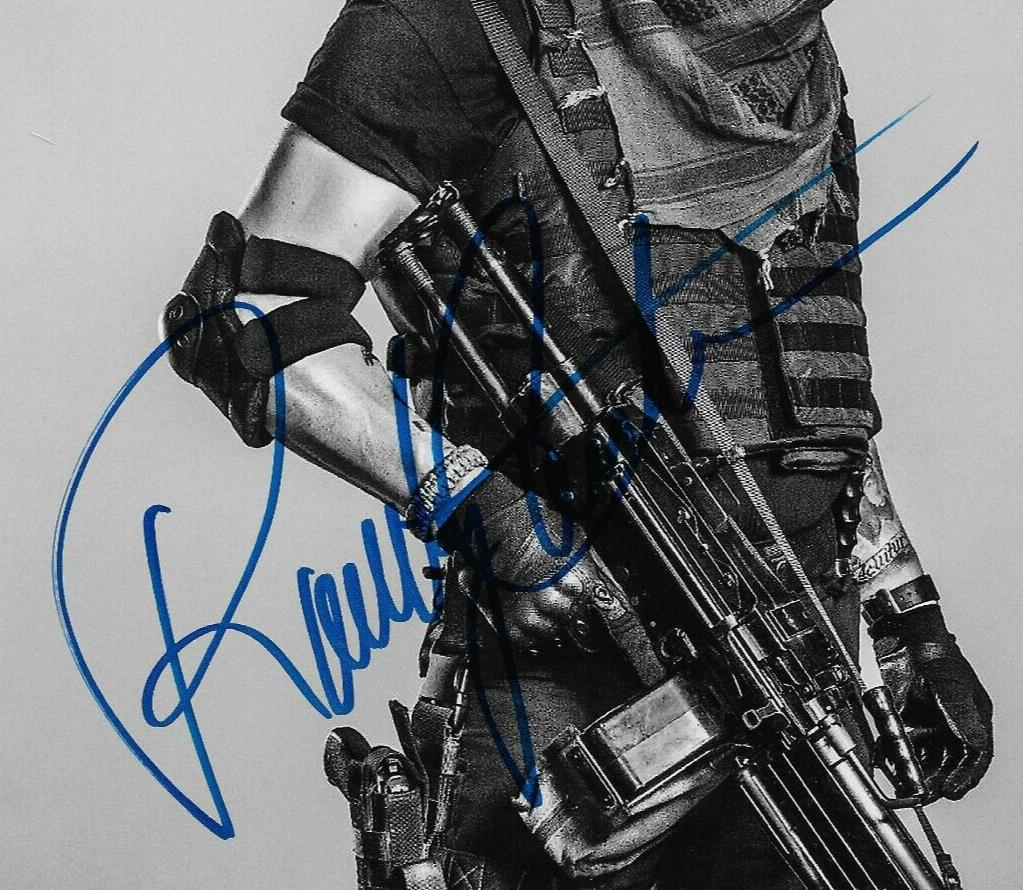 Signed Randy Couture The Expendables 8x10 Photo #1 with Beckett Authentication