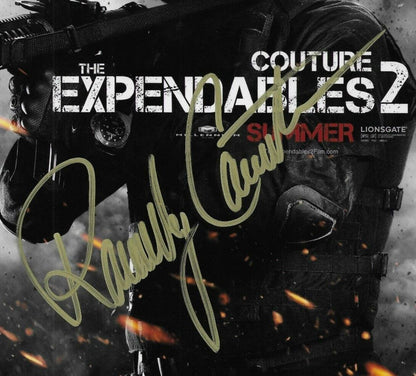 Signed Randy Couture The Expendables Autographed 8x10 Photo #3 Original