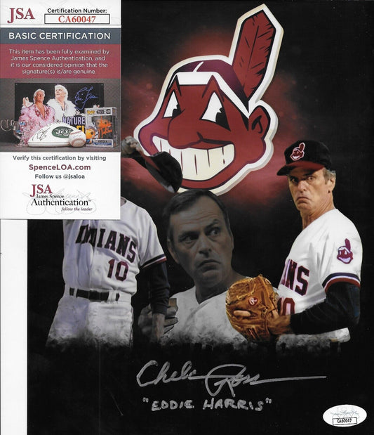 Signed Chelcie Ross Autographed Major League 8x10 Photo #1 w JSA Authentication