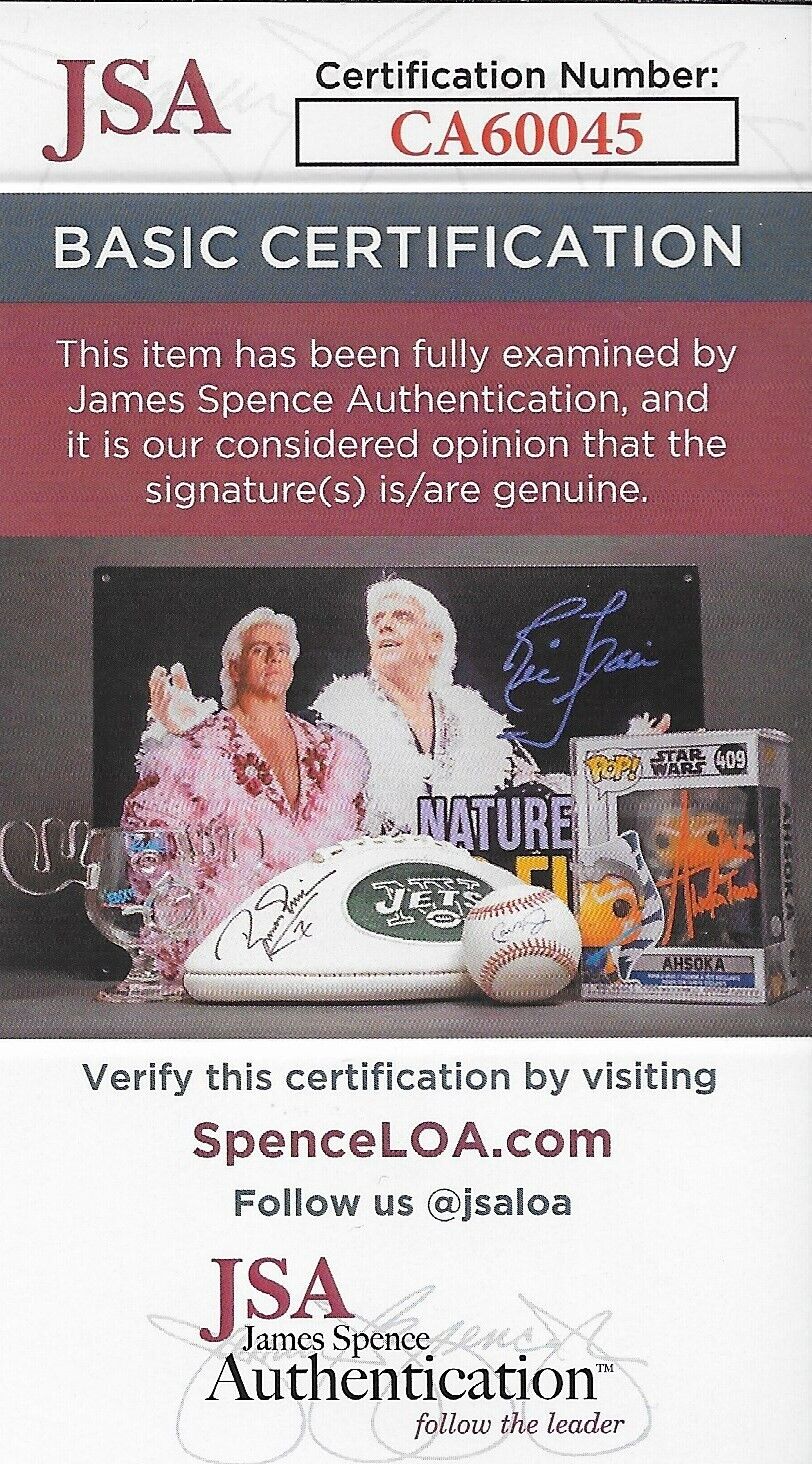 Signed Chelcie Ross Autographed Major League 8x10 Photo #2 w JSA Authentication