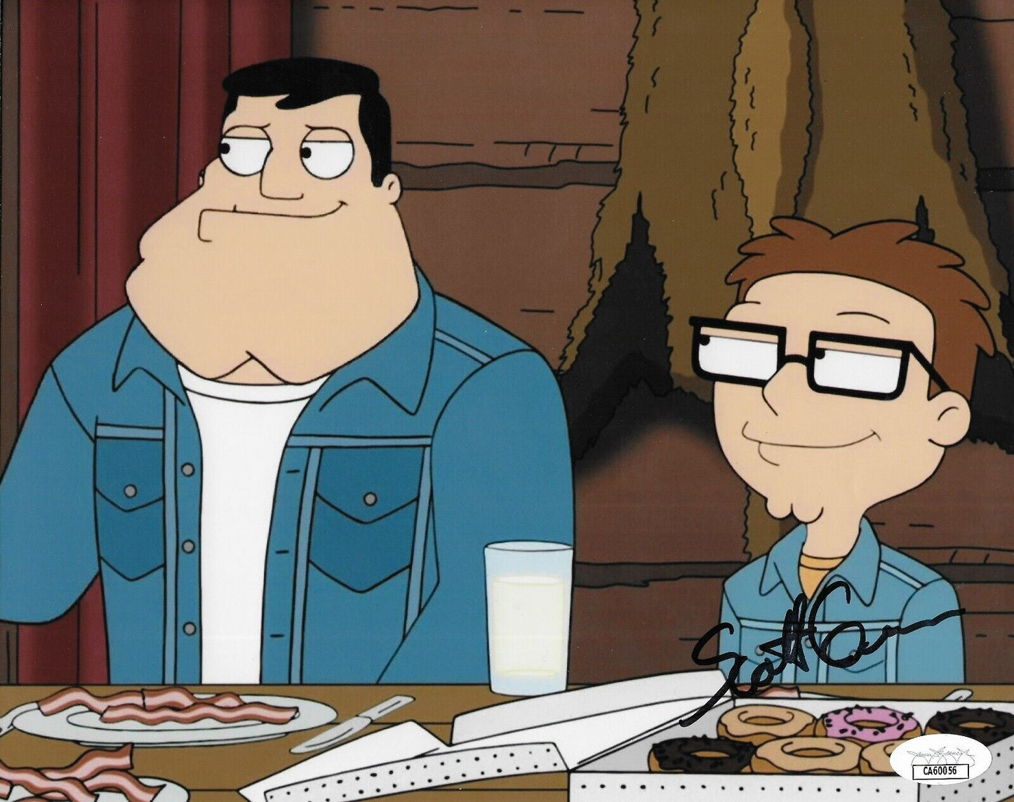 Signed Scott Grimes American Dad Autographed 8x10 Photo #2 w JSA Authentication