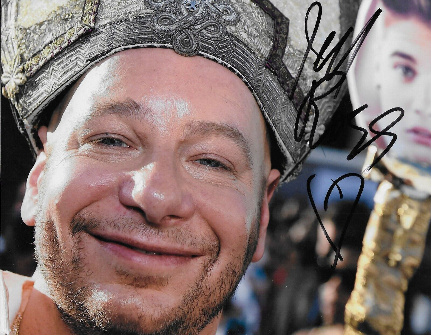 Photo 8x10 autographiée par Jeff Ross Roast Master #5 Original