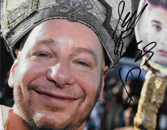 Photo 8x10 autographiée par Jeff Ross Roast Master #5 Original