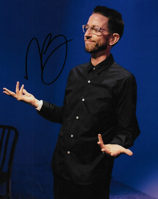 Photo 8x10 autographiée de Neal Brennan Netflix Blocks #2 Original