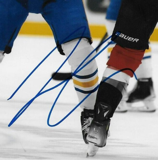 Signed Jordan Greenway Buffalo Sabres Autographed  8x10 Photo #1 Original