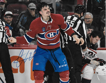 Photo autographiée 8x10 des Canadiens de Montréal signée par Arber Xhekaj #1 Signature privée