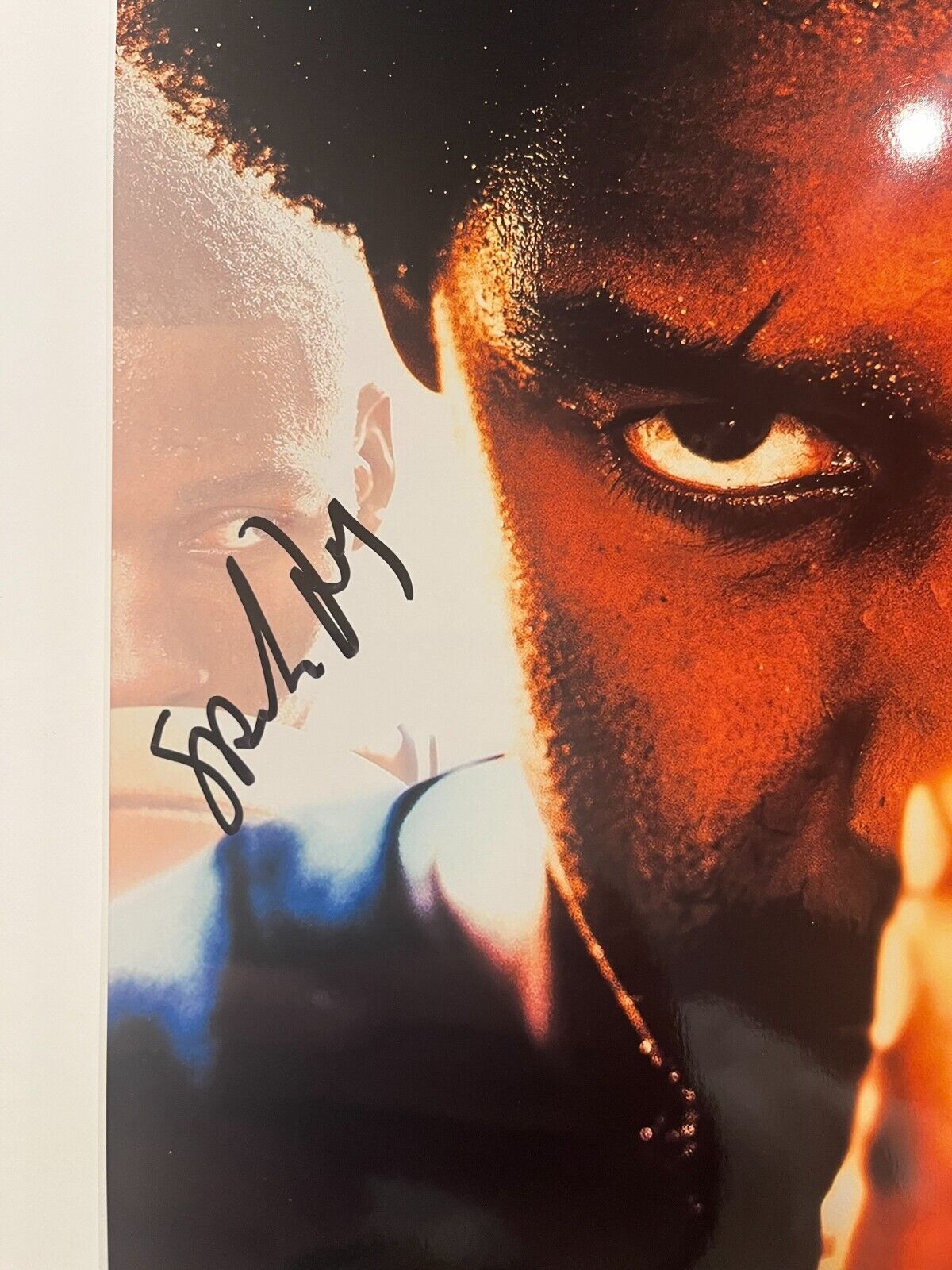 Signed He Got Game 12x18 Photo Director Spike Lee  Actor JSA