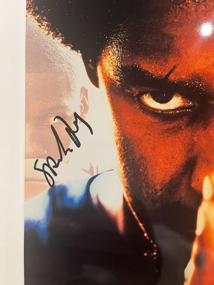 Signed He Got Game 12x18 Photo Director Spike Lee  Actor JSA