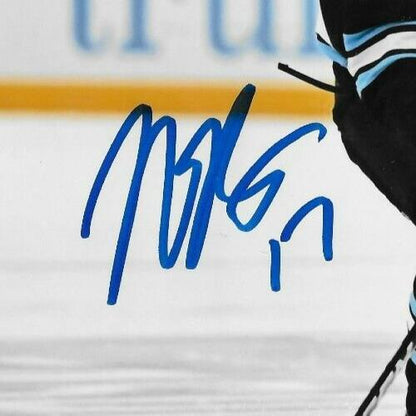 Signed Nick Bjugstad Utah Hockey Club Autographed 8x10 Photo #1 Original