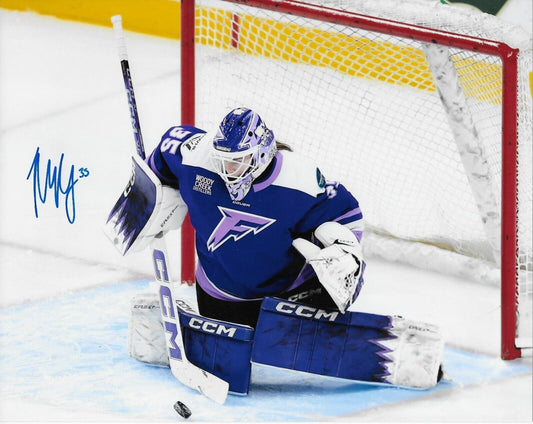 Signed Maddie Rooney PWHL Minnesota Frost Team USA Hockey 8x10 Photo #1 Original