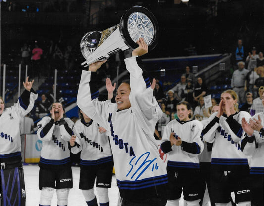Signed Sophie Jaques PWHL Minnesota Frost Autographed 8x10 Photo #3 Original