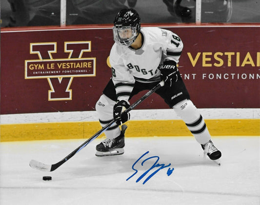 Signed Sophie Jaques PWHL Minnesota Frost Boston Fleet 8x10 Photo #4 Original
