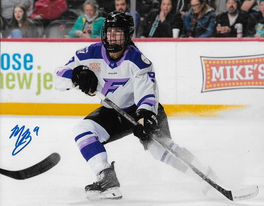 Photo 8x10 autographiée de Mae Batherson PWHL Minnesota Frost n°1 originale