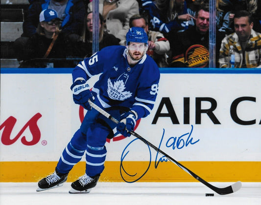 Signed Oliver Ekman-Larsson Toronto Maple Leafs 8x10 Photo #1 Original
