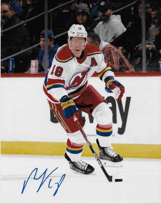 Signed Ondrej Palat New Jersey Devils Autographed 8x10 Photo #1 Original