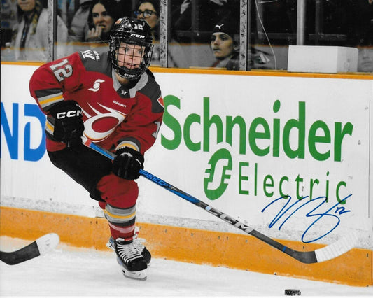 Signed Victoria Bach PWHL Ottawa Charge Autographed 8x10 Photo #3 Original